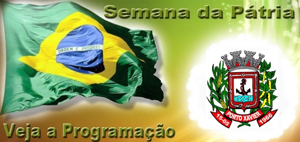 Programação da Semana da Pátria